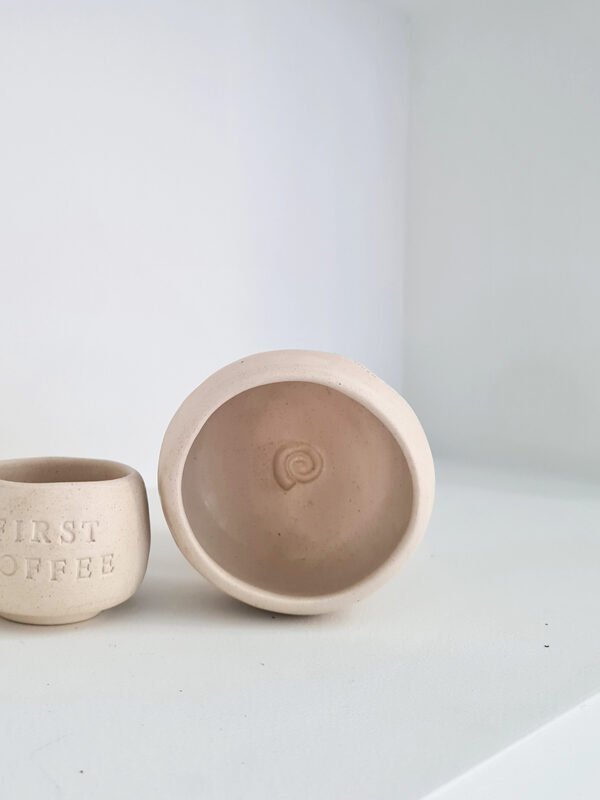 “First Coffee” espresso cup - Imagem 3