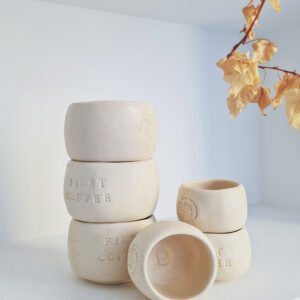 “First Coffee” espresso cup
